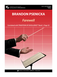 Farewell Concert Band sheet music cover